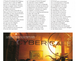 scan d'un article sur internet dans l'encyclopédie "tout l'univers" durant les années 90
